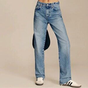 REFORMATION JEANS 27 Val 90s Mid Rise Straight Jeans